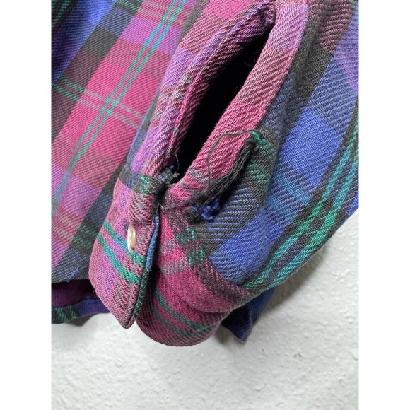 Vintage Union Made Great Northwest Sportswear Flannel Plaid Shirt Men's Sz 2XL? - Picture 9 of 16